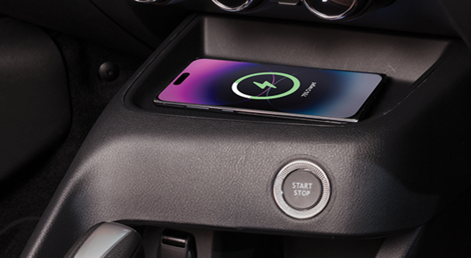 OPTIONAL WIRELESS CHARGER-Vehicle Feature Image