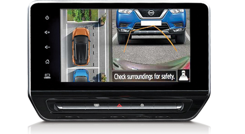 REAR VIEW WITH PARKING  GUIDE LINES-Vehicle Feature Image