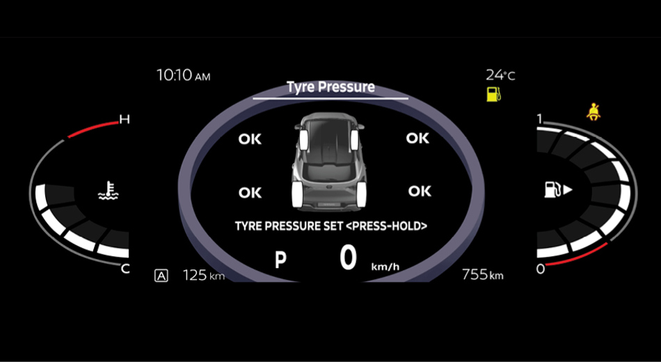 TYRE PRESSURE MONITORING SYSTEM (TPMS)-Vehicle Feature Image