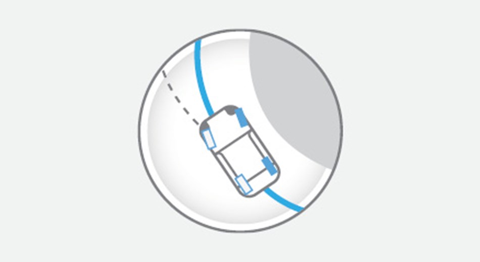 Icon Demonstrating Vehicle Dynamic Control