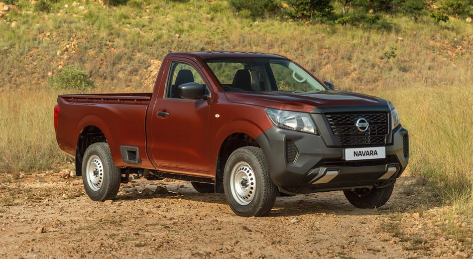 Forged copper Navara Single Cab in open field